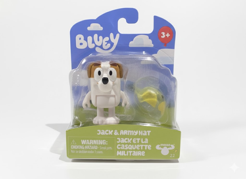 Bluey - Jack katona sapkával